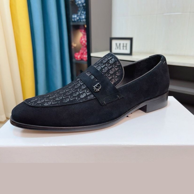ch**an D*or leather shoes